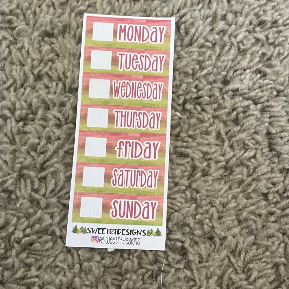 Autumn Themed Planner Stickers